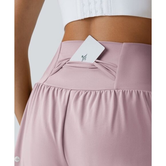 HALARA Women's Athletic Shorts in Mauve - Size XS - Picture 7 of 9